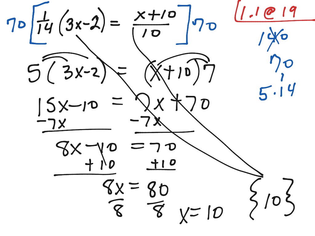 Alg 1.1@19 | Math, Algebra, solving-equations | ShowMe