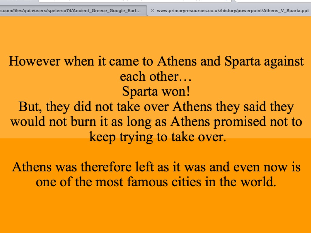 Sparta essay