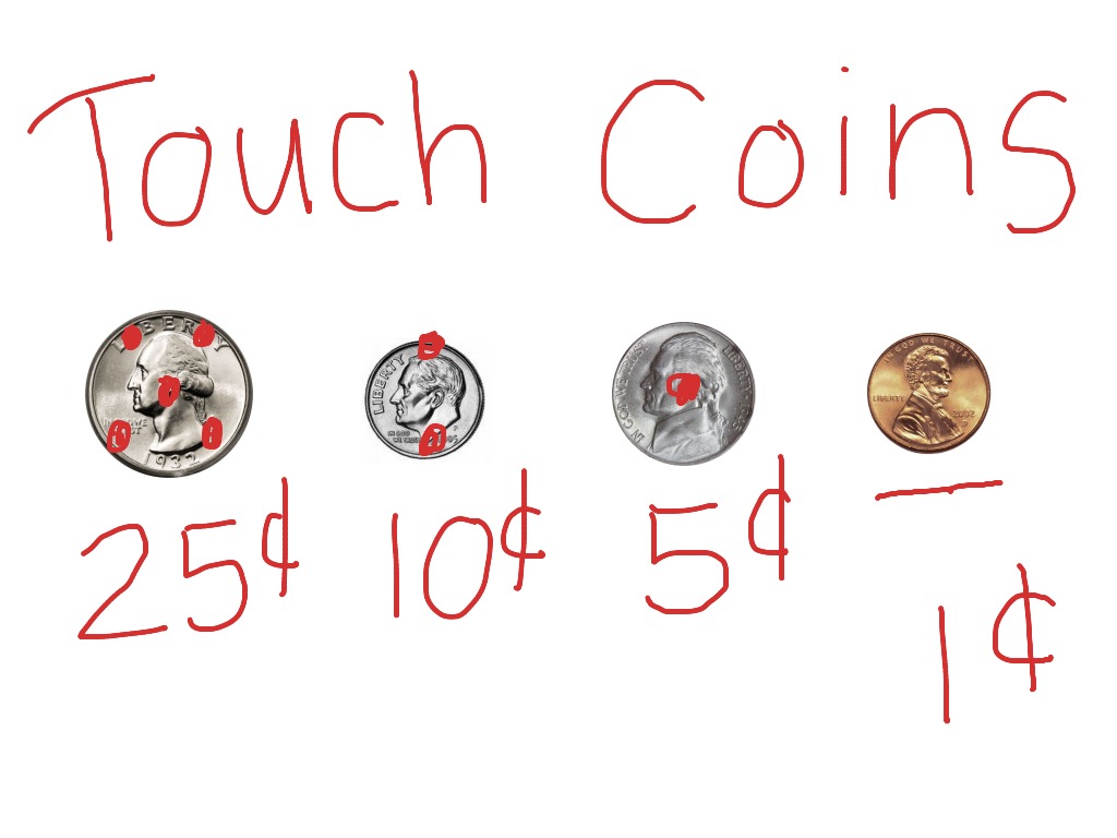 Touch Coins | Math | ShowMe