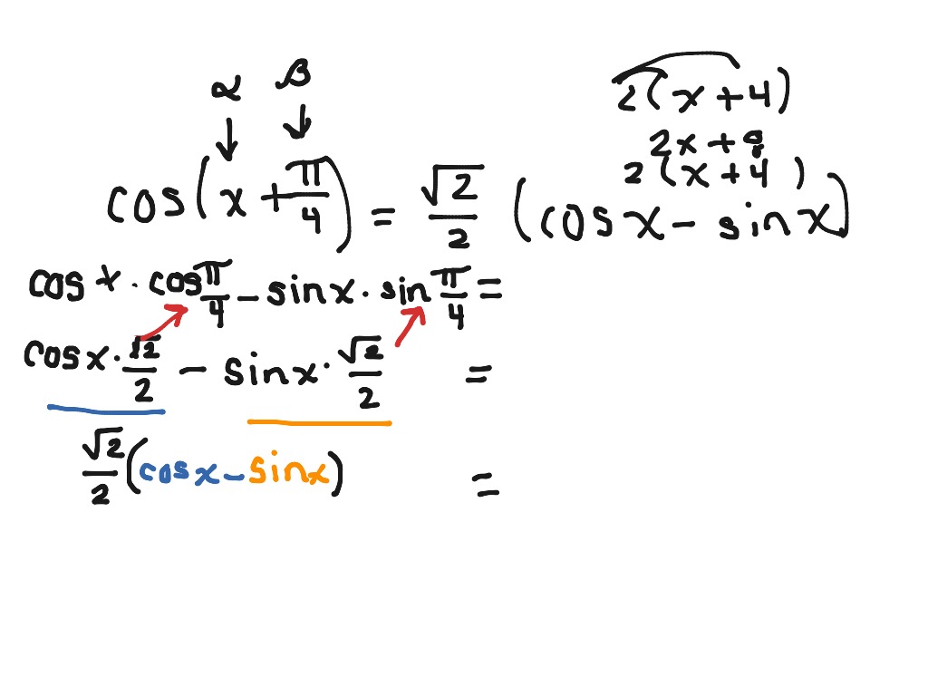 Trig Proof #2 | Math, Trigonometry | ShowMe