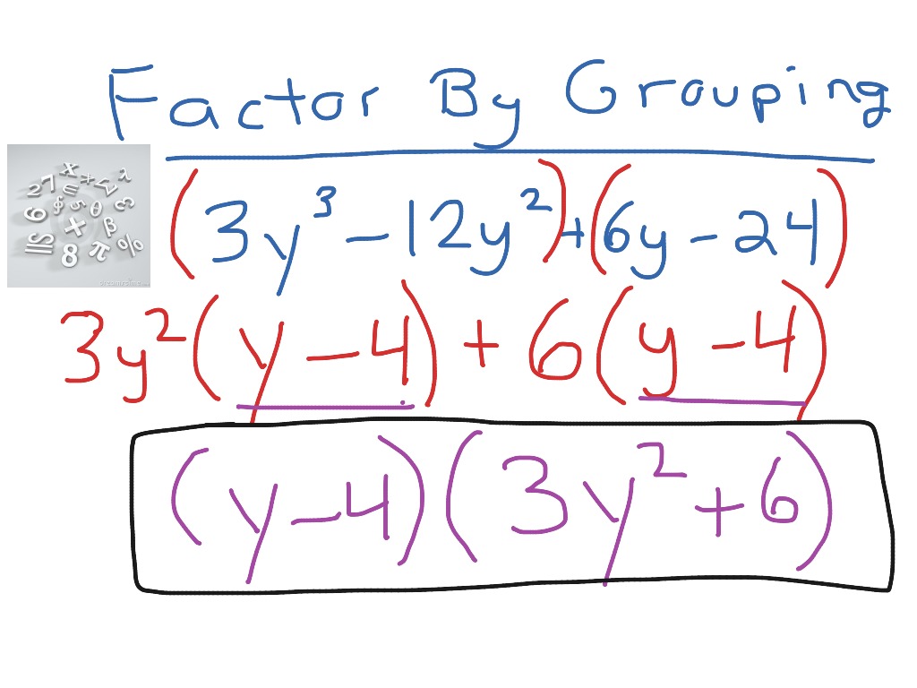 Factor By Grouping | Math, Algebra 2 | ShowMe