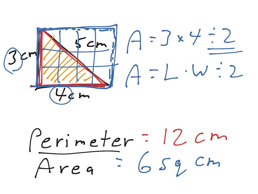 perimeter-and-area-of-a-right-triangle-math-elementary-math-showme