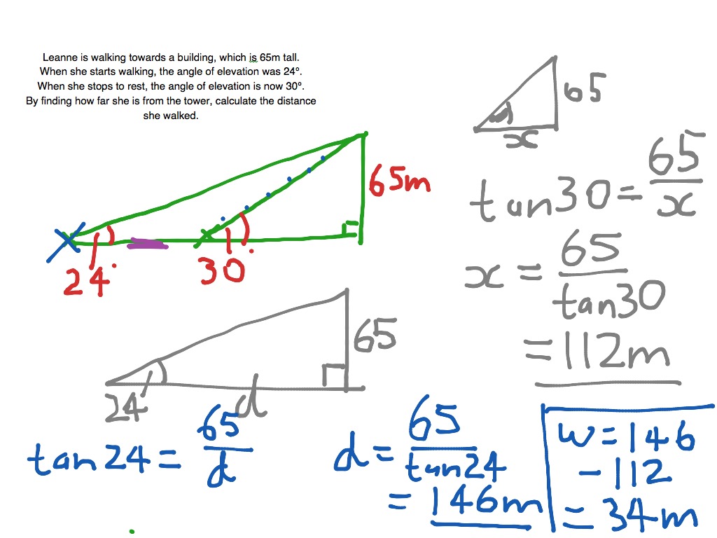 ShowMe - two column proof triangles