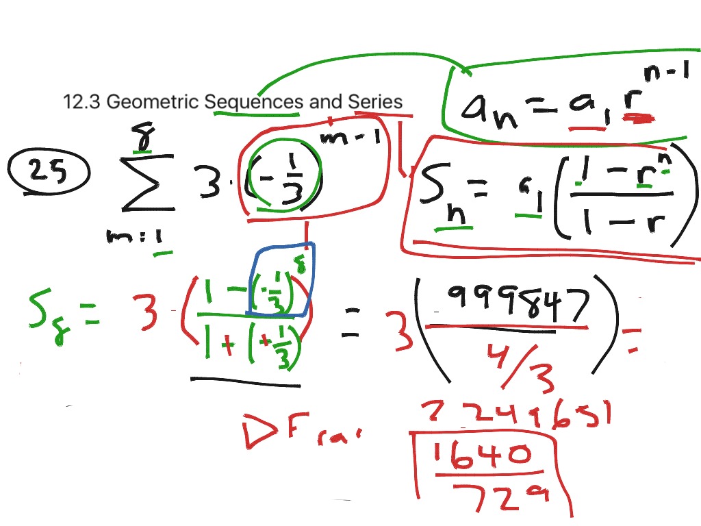 module 12 geometric sequences math