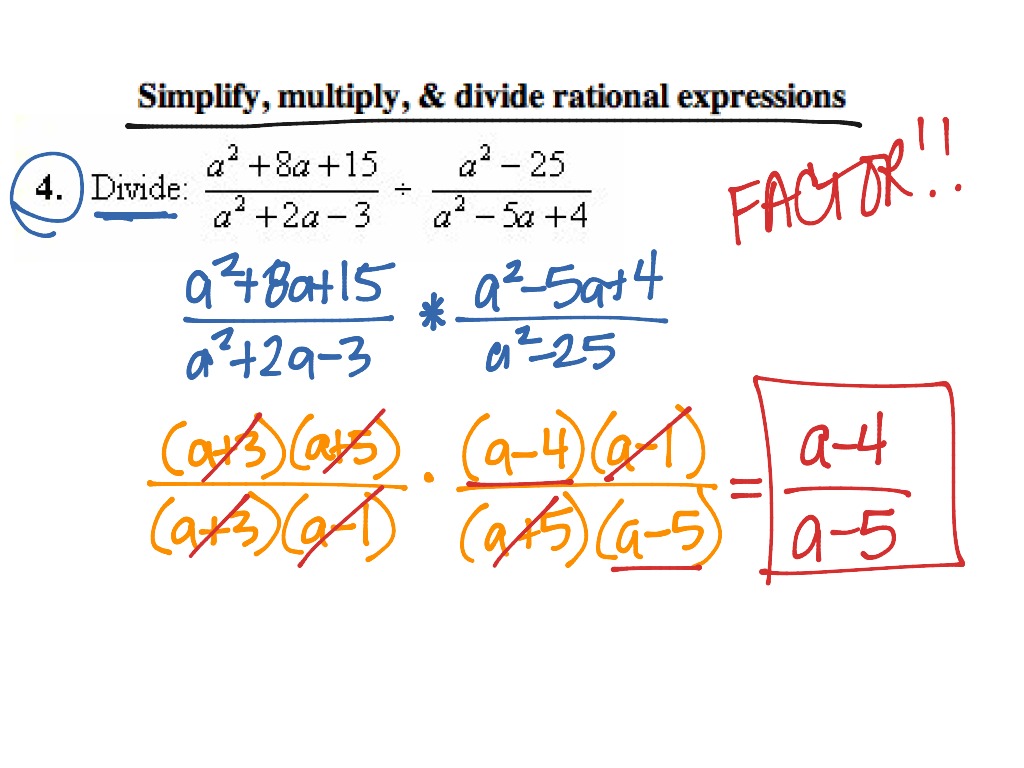 ShowMe - Multiply and divide rational expressions Within Multiplying Rational Expressions Worksheet