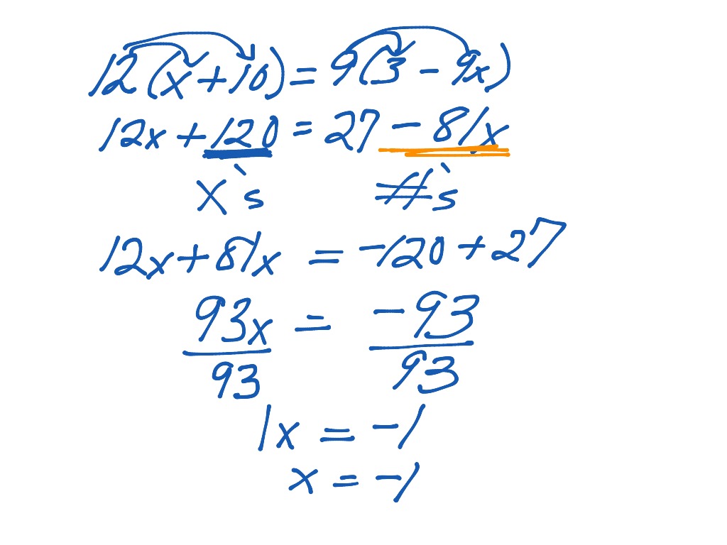 Basic solv 01 | Math, Algebra | ShowMe