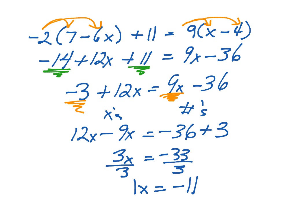 Basic solv 05 | Math, Algebra, solving-equations | ShowMe