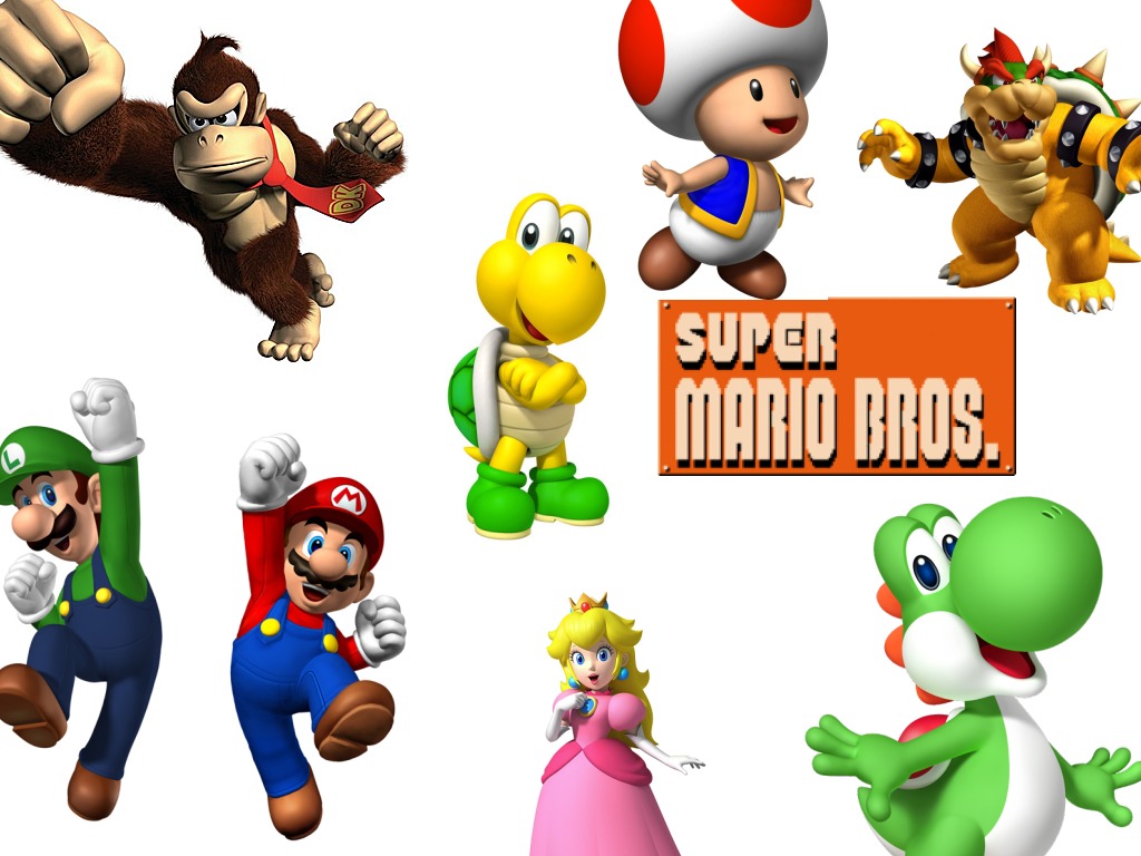 Super mario bros Cast! | Video Games | ShowMe