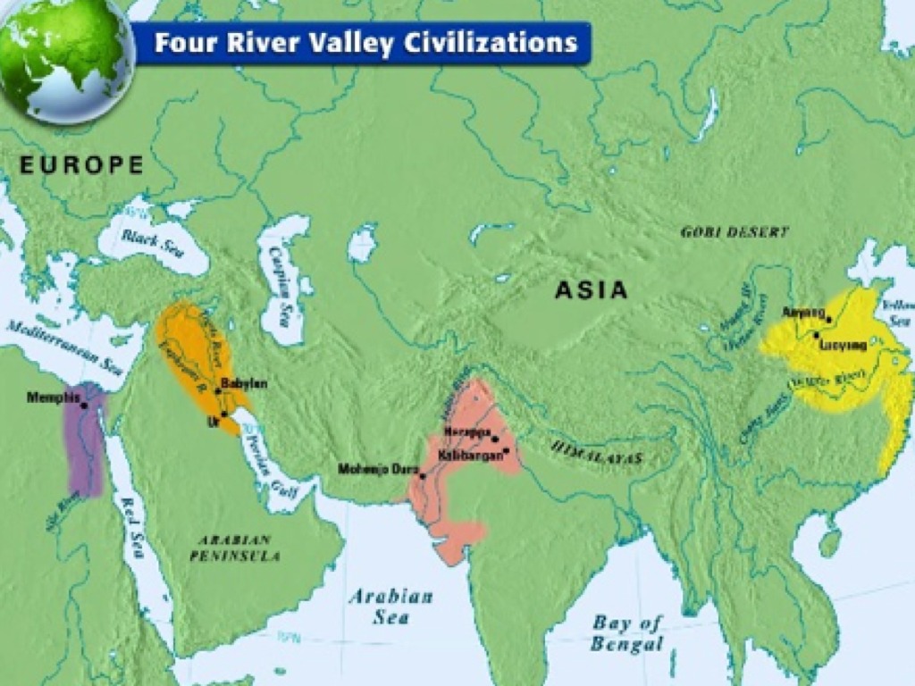The Four River Valleys