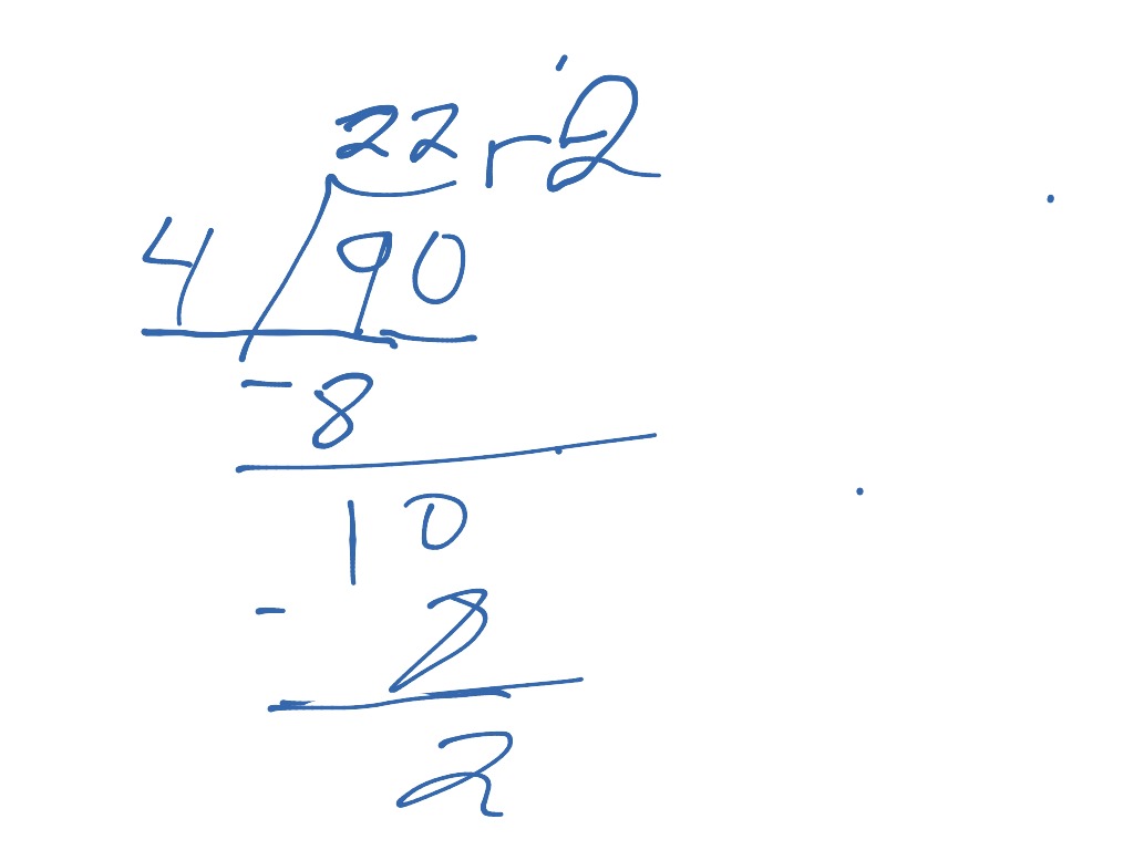 Zoë Minter Division problem | Math, Elementary Math, math 4th grade ...