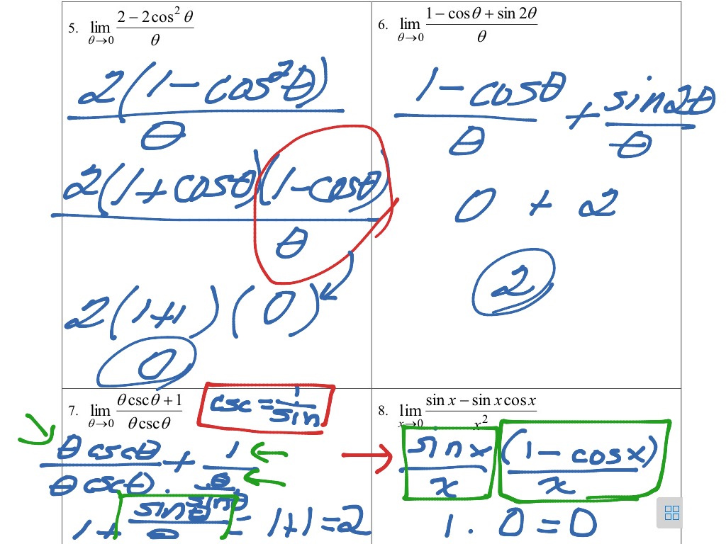 Video lessons pages 24-28 | Math, Calculus, Limits | ShowMe