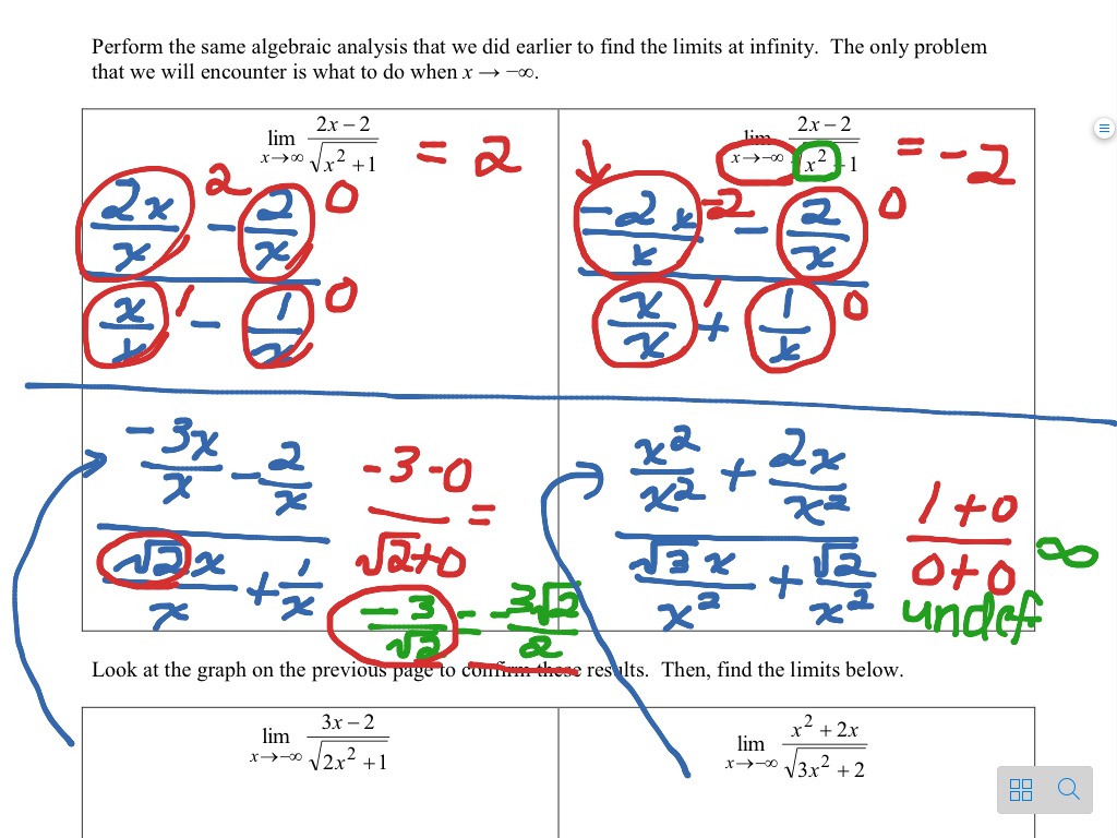 Video Lessons Pages 41-42 | Math, Calculus, Limits | ShowMe