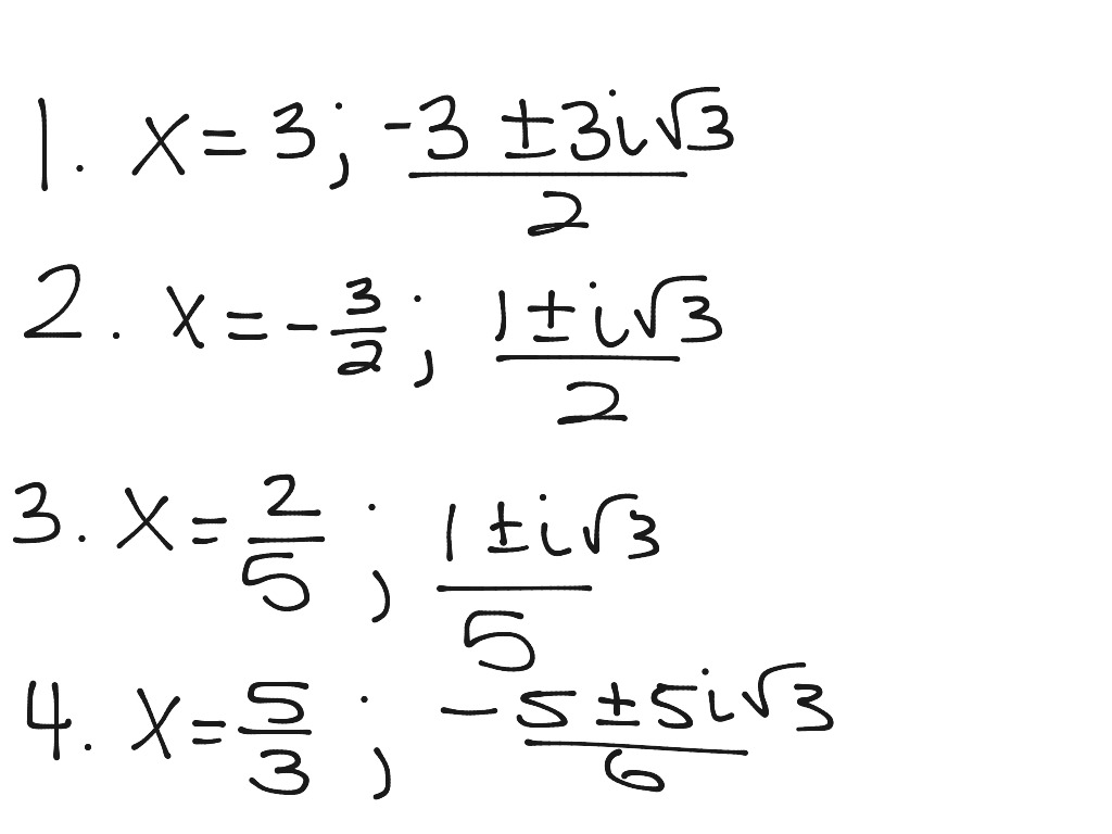 Lesson 3 Unit 4 Solving Polynomials by Factoring | Math, Algebra | ShowMe