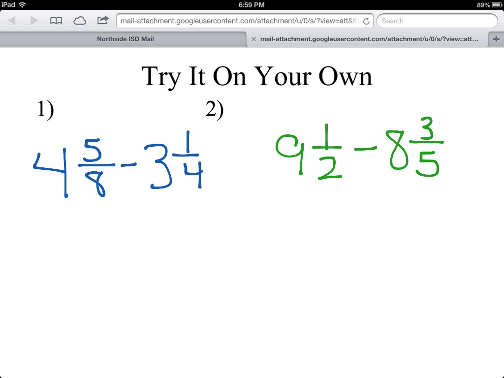 subtracting-mixed-numbers-youtube