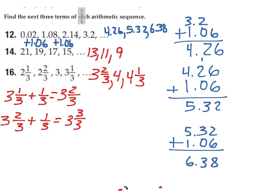 similarity sequences math