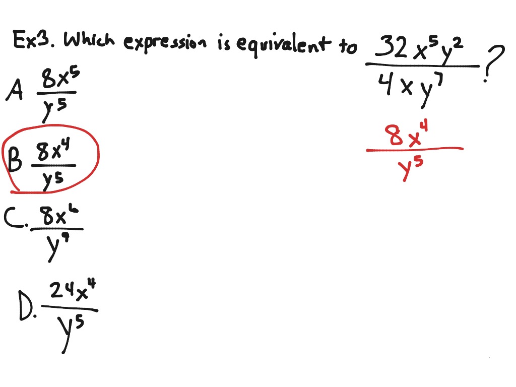 Ex 2-3 11-3 Simplifying Rational Expressions 