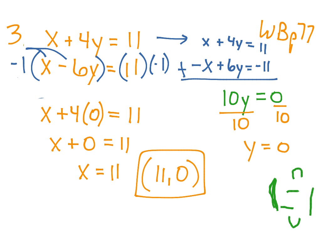 lesson 6 3 problem solving solving systems by elimination