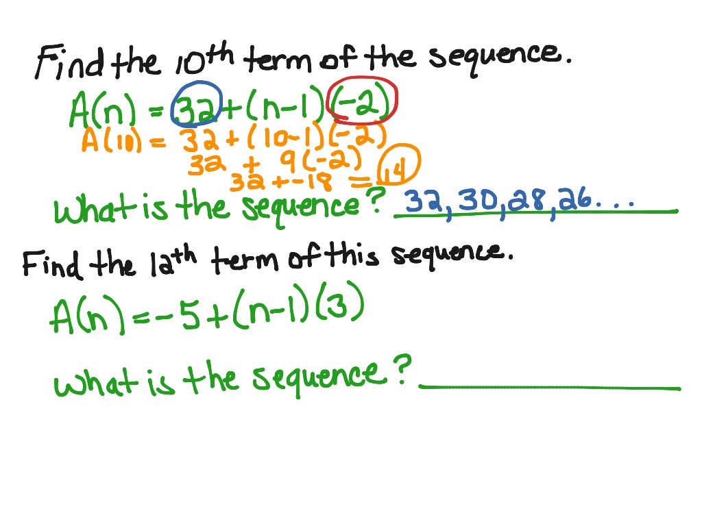 similarity sequences math