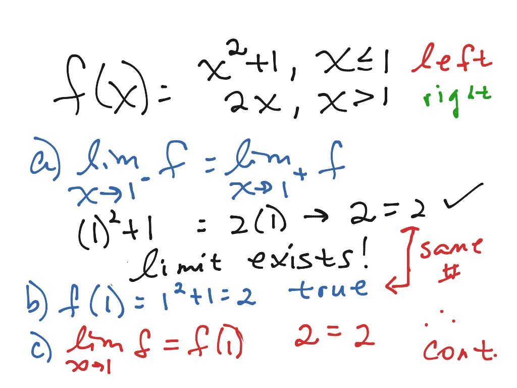 Continuity | Math | ShowMe