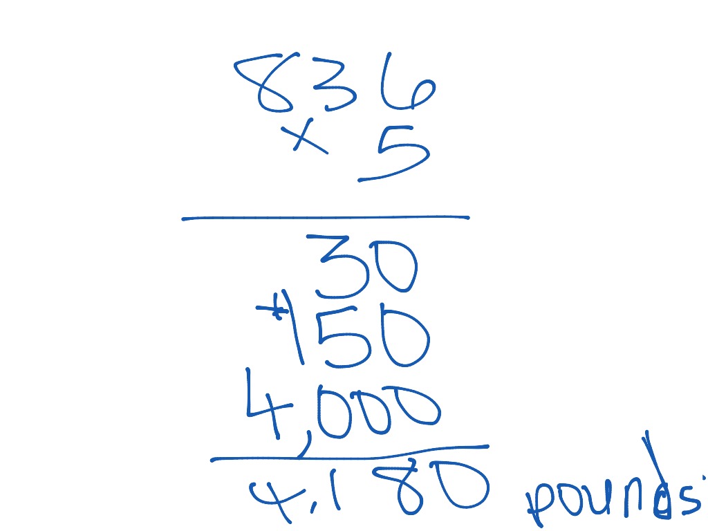 Expanded form | Math, Elementary Math, math 4th grade, multiplication ...