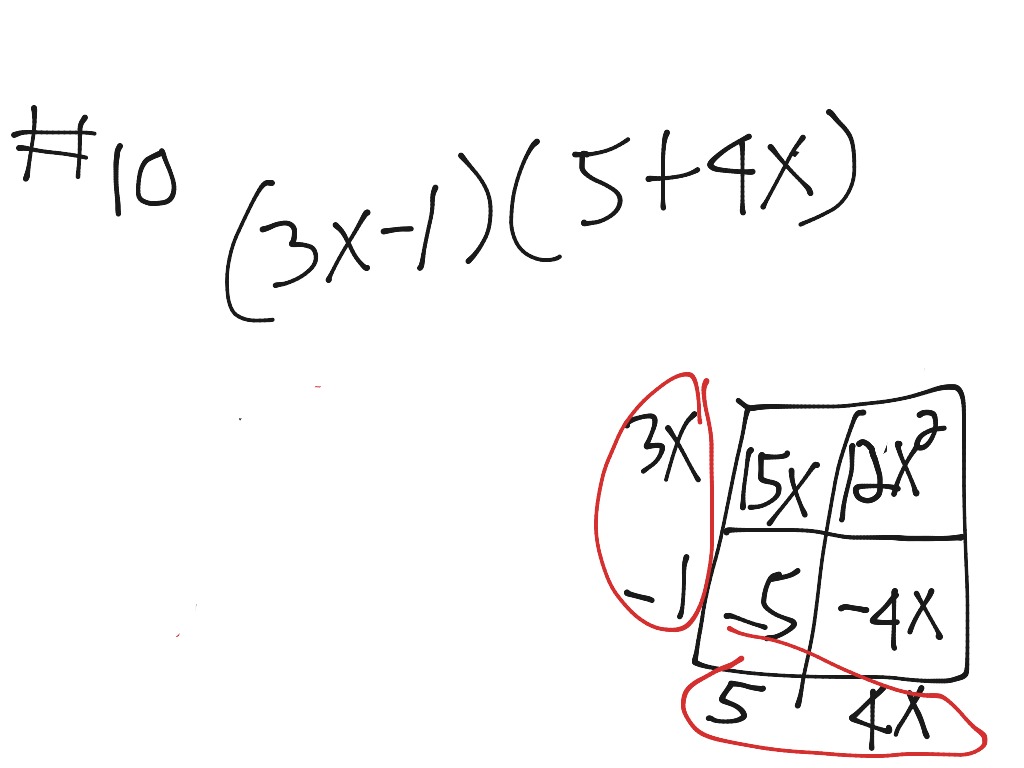 Checkpoint 10B #10 | Math, Algebra, Quadratic Equations, Factoring ...