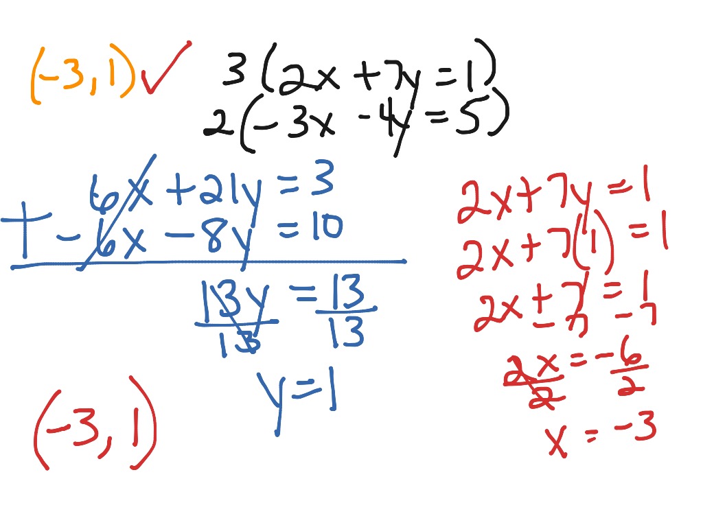 ShowMe - equivalent equations