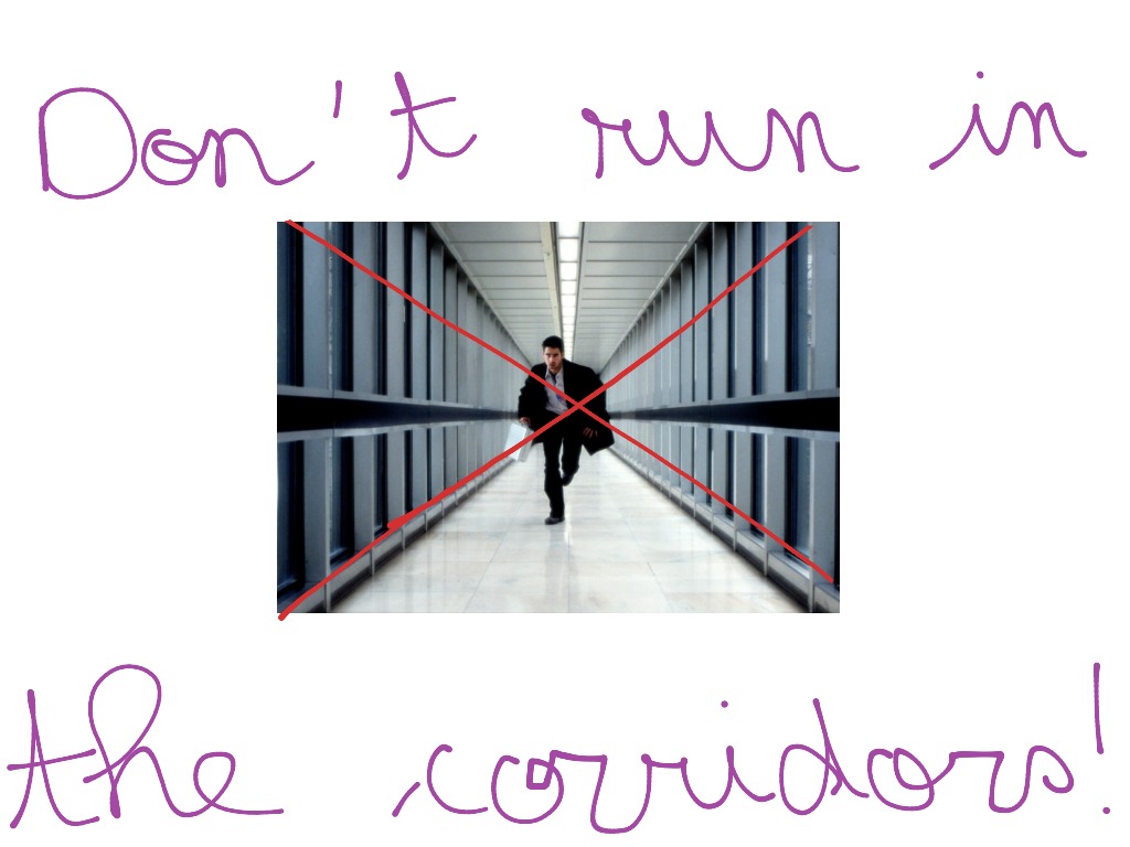Don t Run In The Corridors Language Esl English Pronunciation ShowMe don-t-run-in-the-corridors-language-esl-english-pronunciation-showme