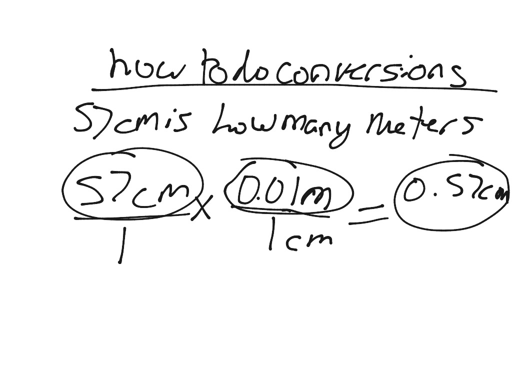 Science8 how to do conversions | Science | ShowMe