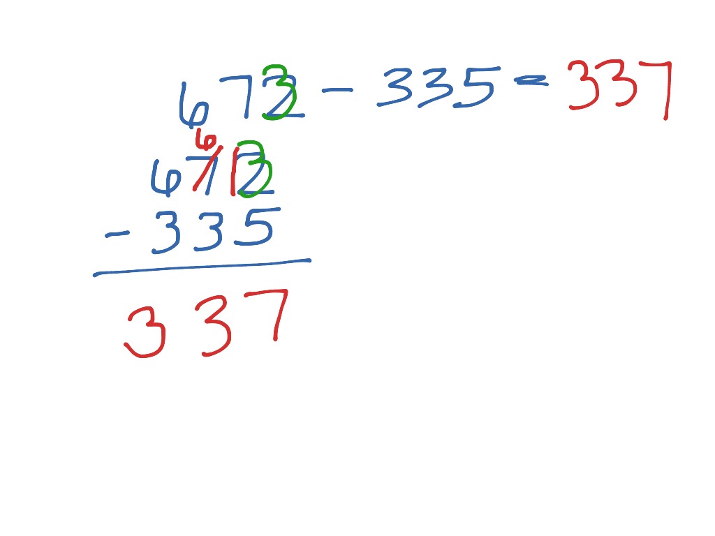 Traditional algorithm | Math, Elementary Math, 3rd grade, adding and ...