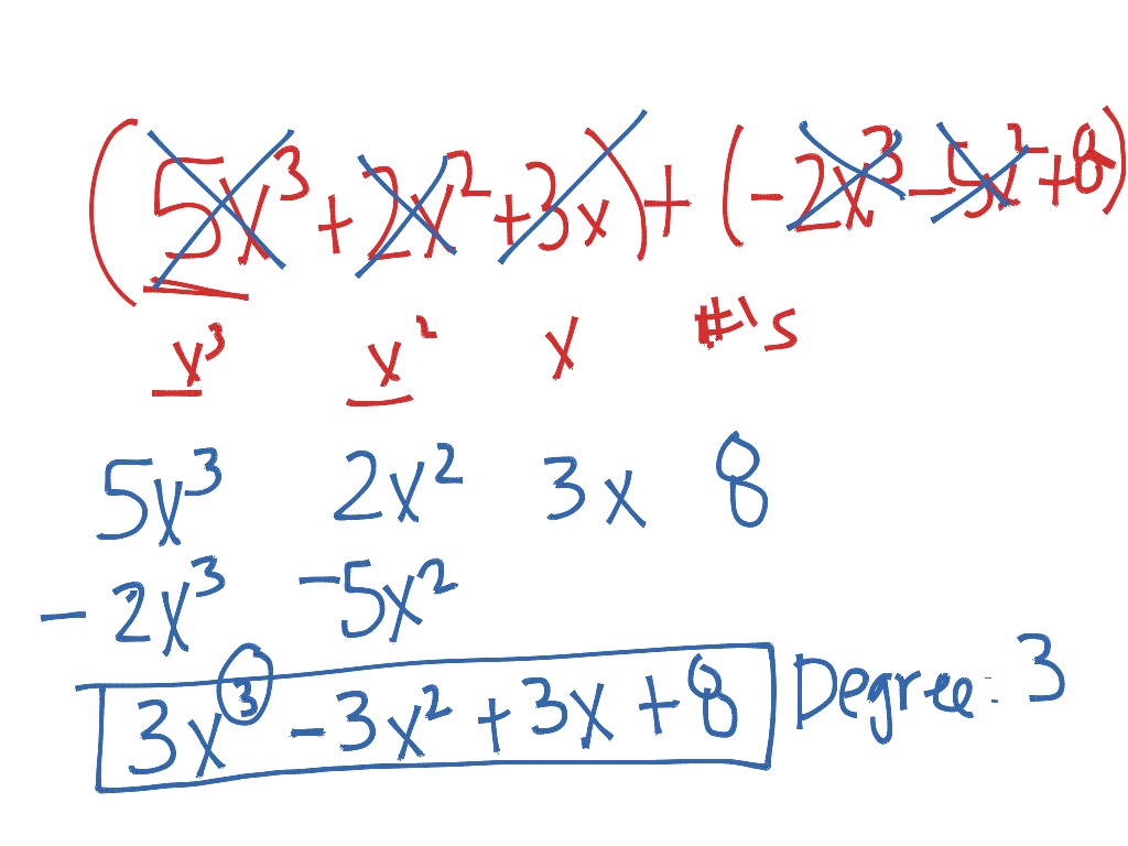 Exponents And Combining Like Terms Math Showme 1748