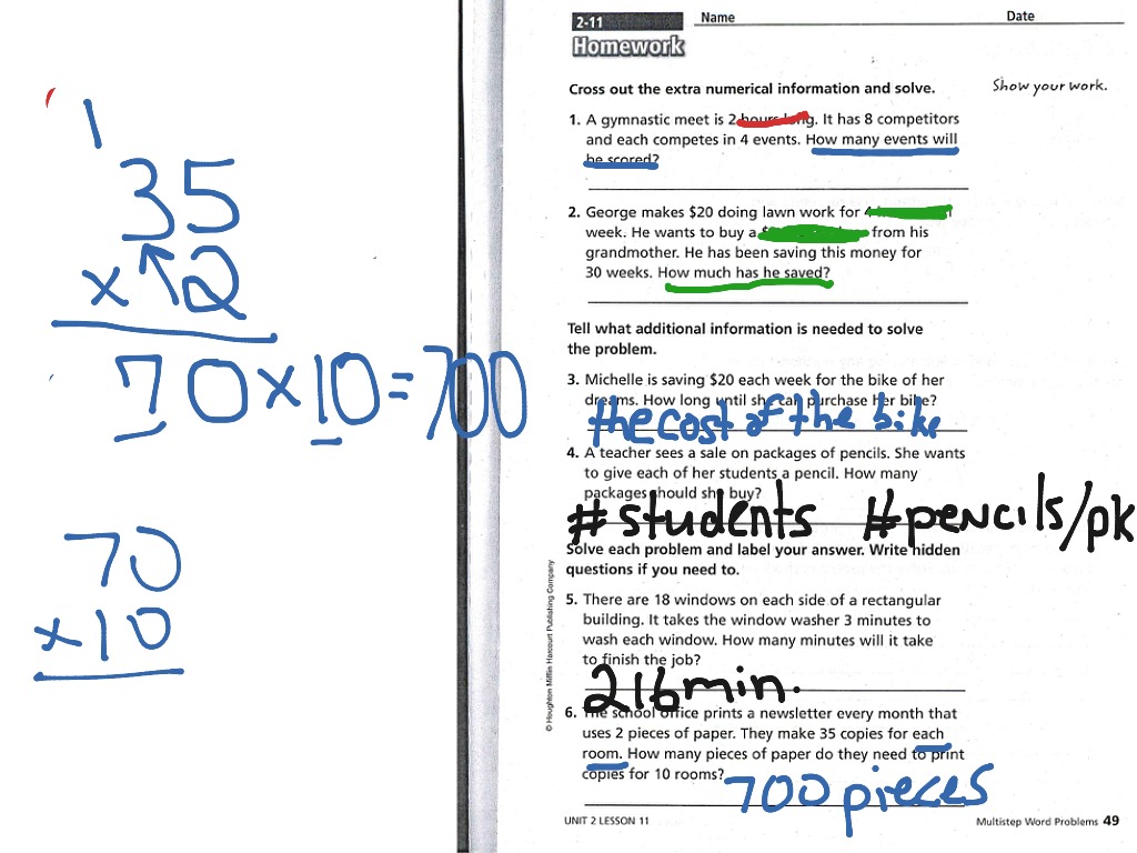 worksheet Multi Step Word Problems 5th Grade showme rounding when solving word problems 5th grade most viewed thumbnail multi step problems