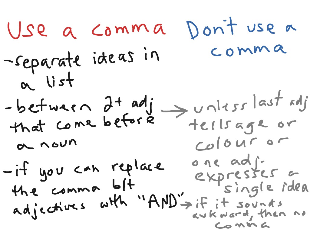 using-commas-lists-descriptions-part-1-grammar-english-showme