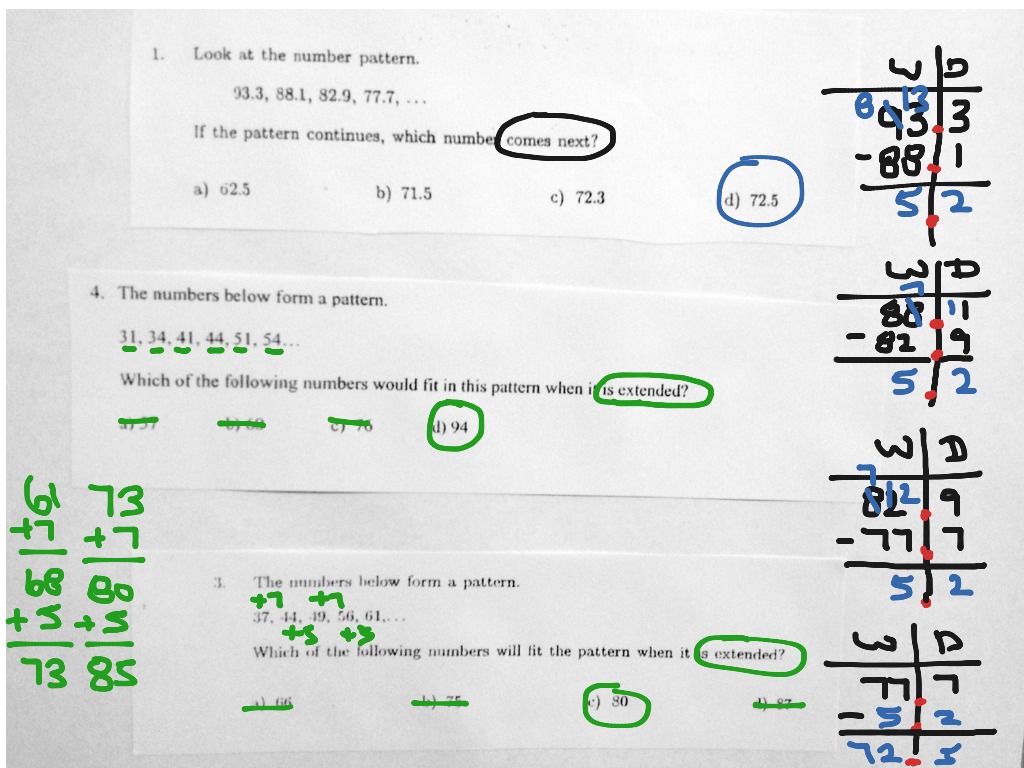 Patterns | Math, Elementary Math, 5th Grade Math | ShowMe