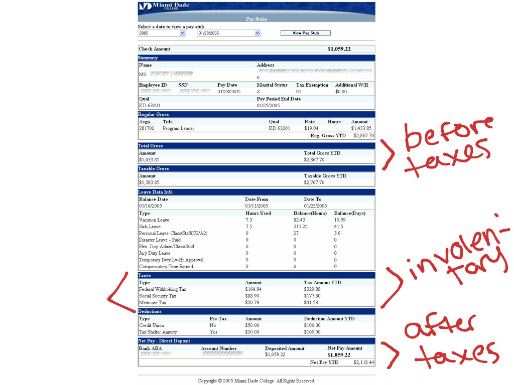 ShowMe pay stub illinois