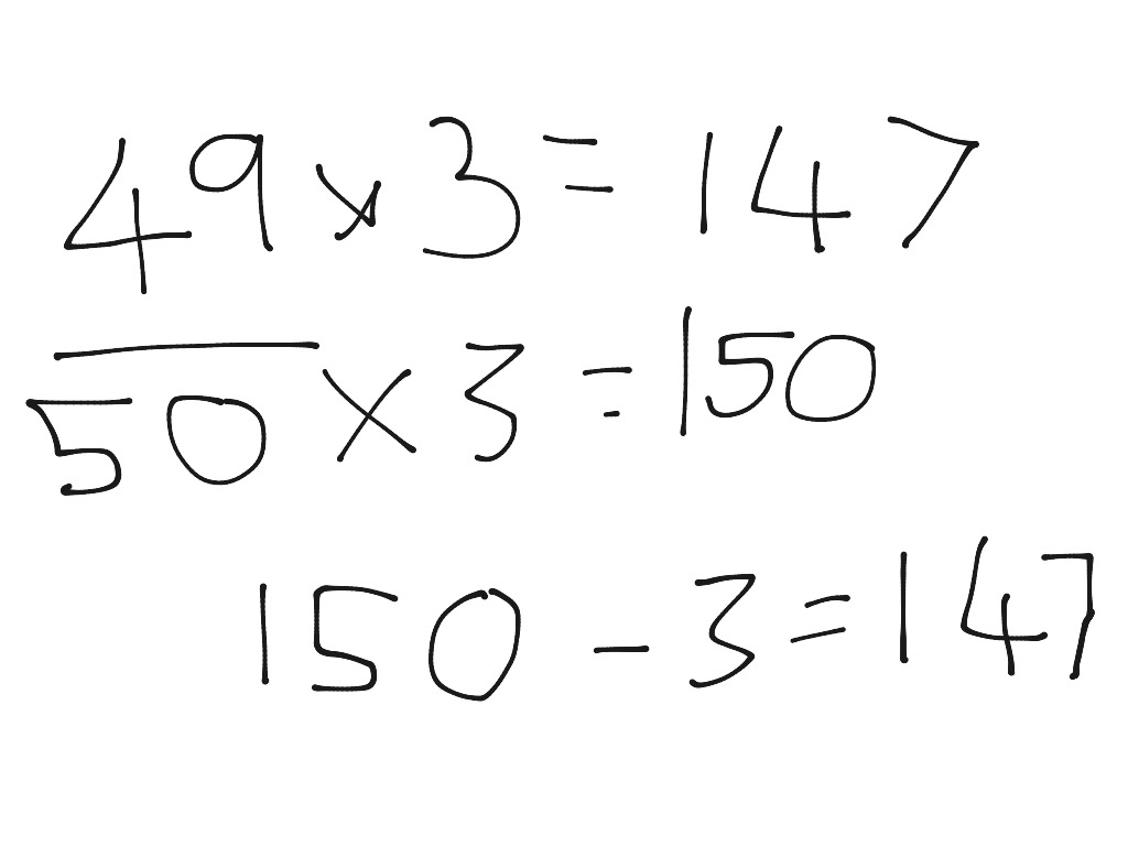 Use tidy numbers to solve multiplication problems | Math, Arithmetic ...