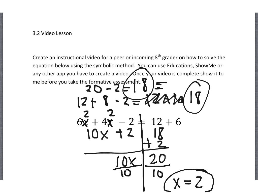 Simplifying Algebraic Expressions 8th Grade