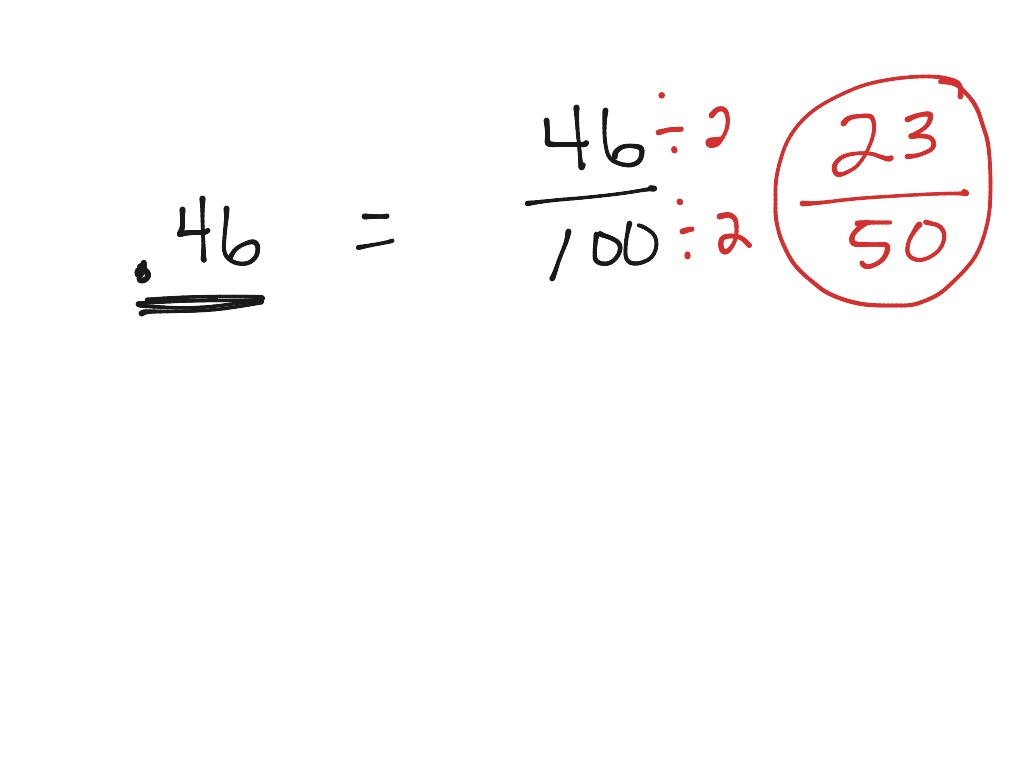 2 10 Equivalent Fractions And Decimals Math ShowMe