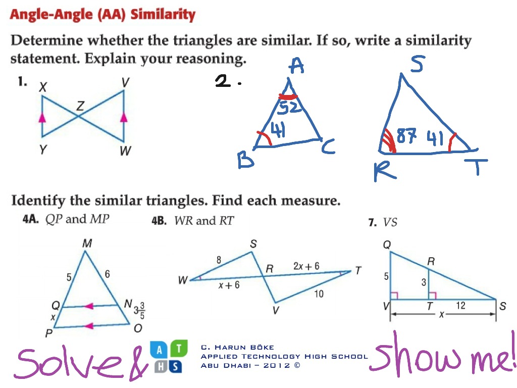 What Is The Aa Similarity Theorem