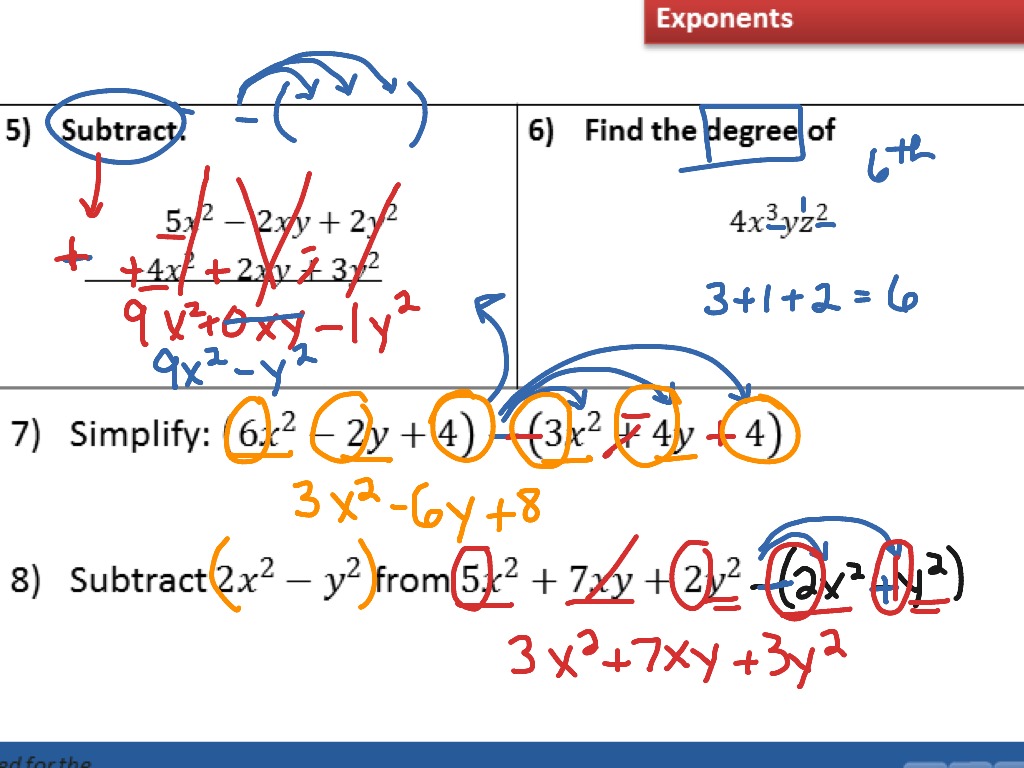 Exp5 | Math, Algebra | ShowMe