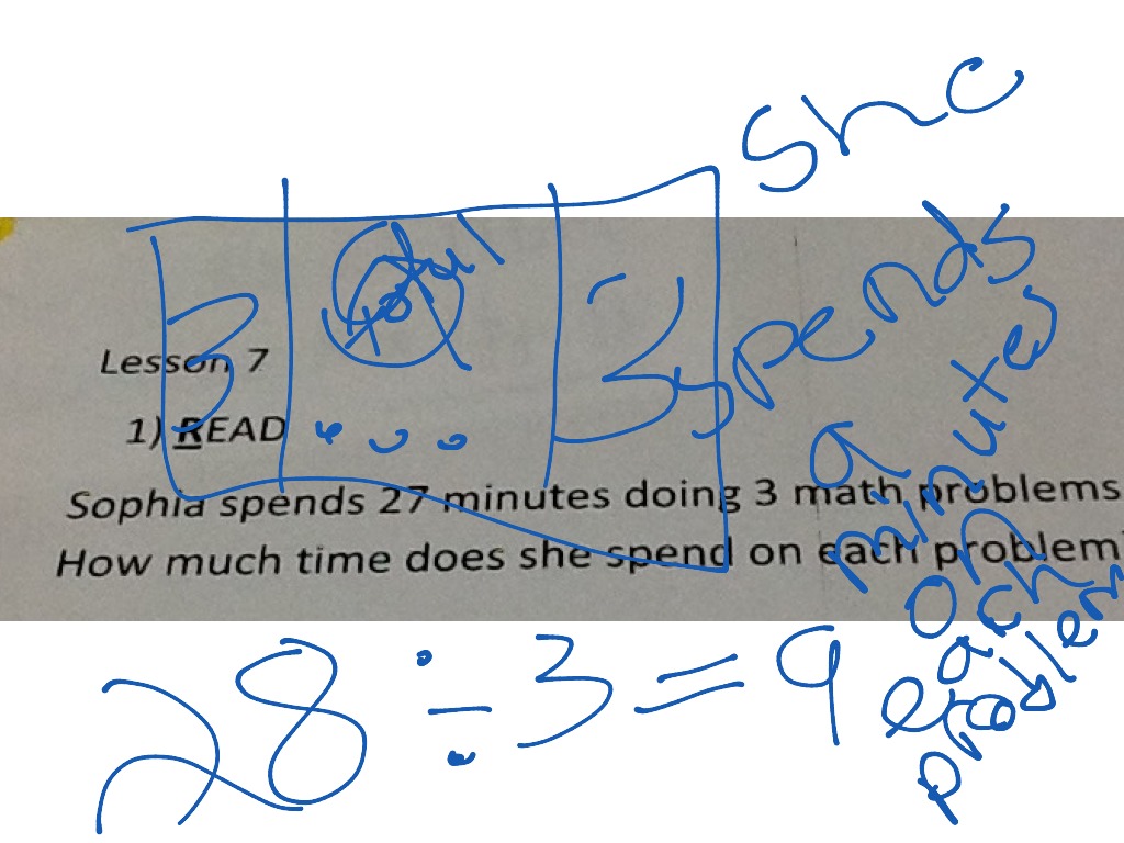 27 3=9 math lesson 7 | Math | ShowMe