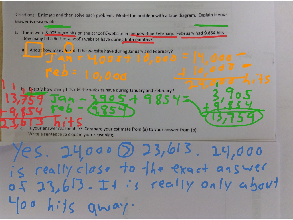 Module 1 Lesson 12 solving multi step word problems using the standard
