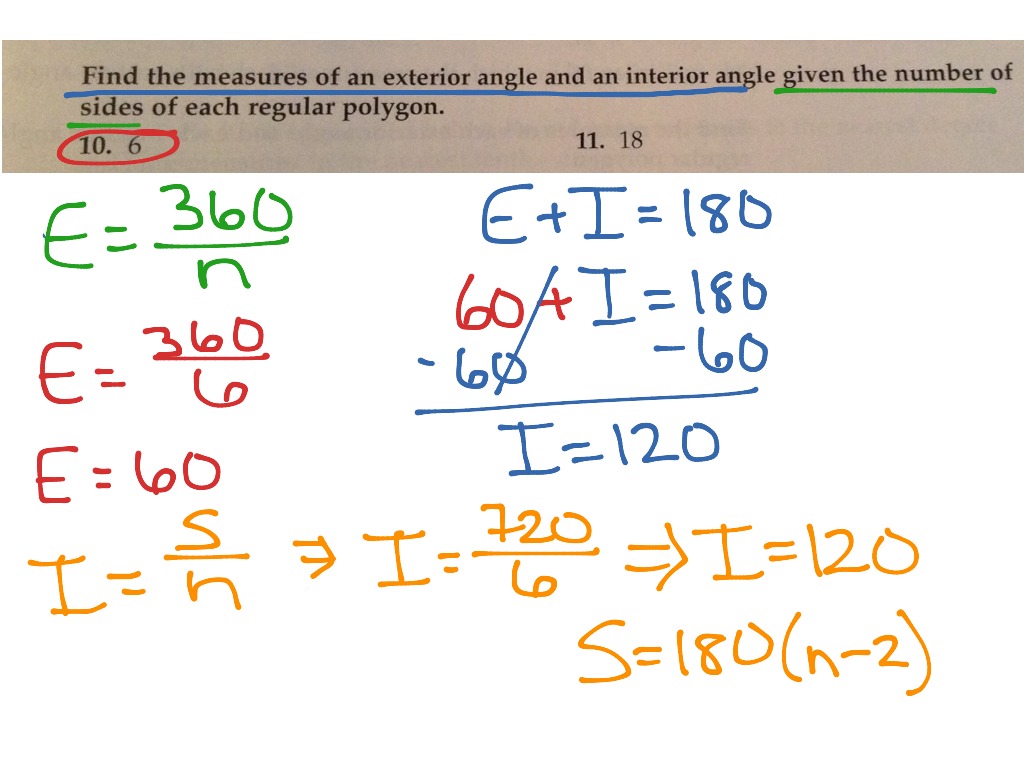 Angle sum of polygons | Math | ShowMe