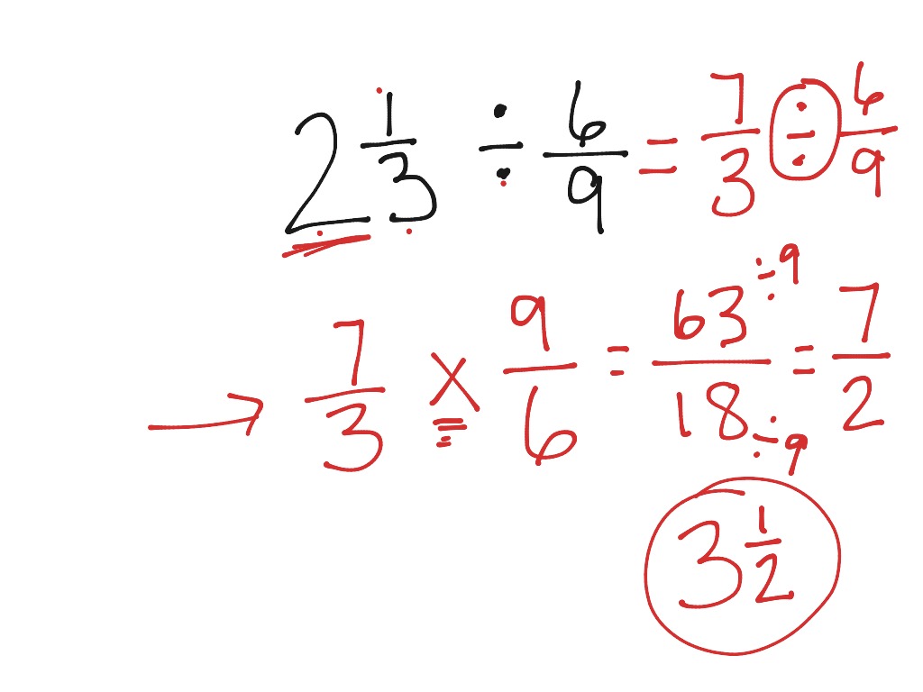 Multiplying & Dividing With Fractions | Math, Arithmetic, Fractions ...