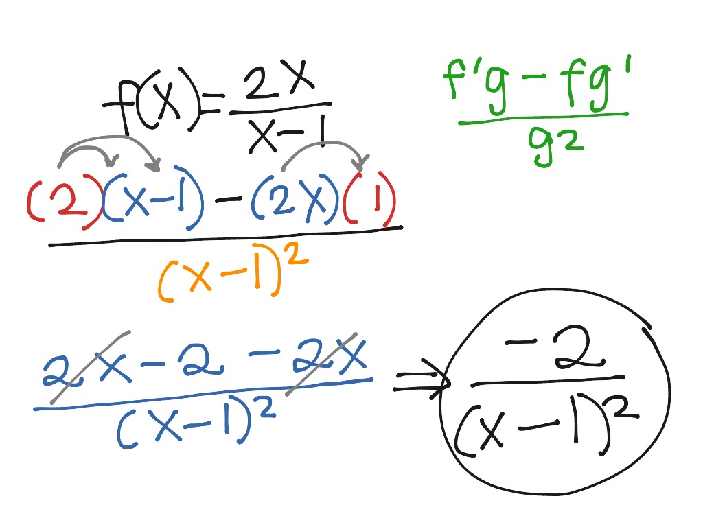 Quotient | Math, Calculus, Derivatives and Differentiation, AP Calculus