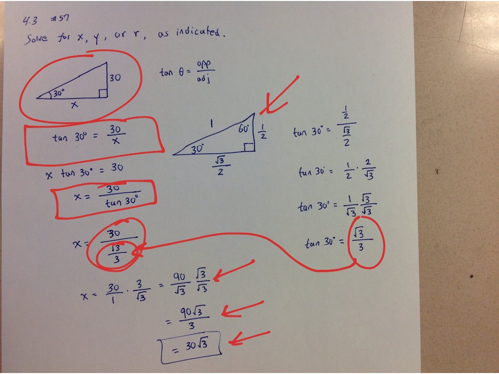 4-3-no-57-solving-for-an-unknown-quantity-in-a-right-triangle-math