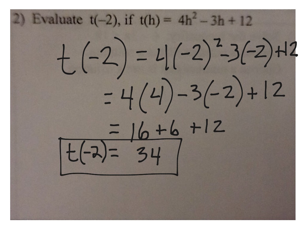 Midterm Review #2 | Math, Algebra | ShowMe