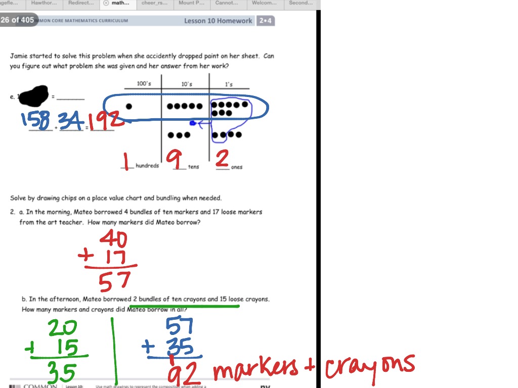 homework helper module 4 lesson 10