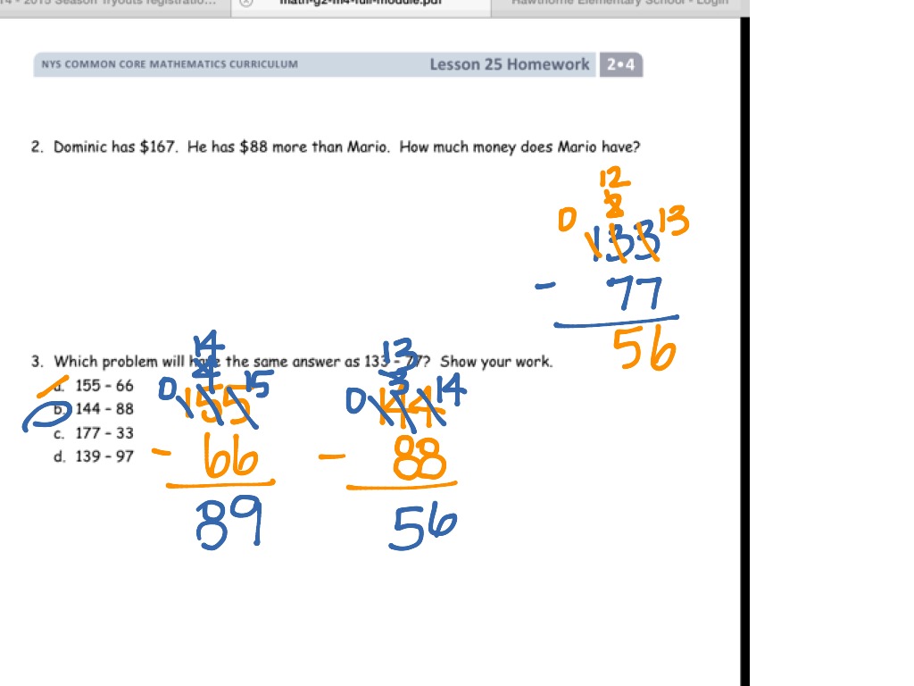 homework lesson 3 5.4