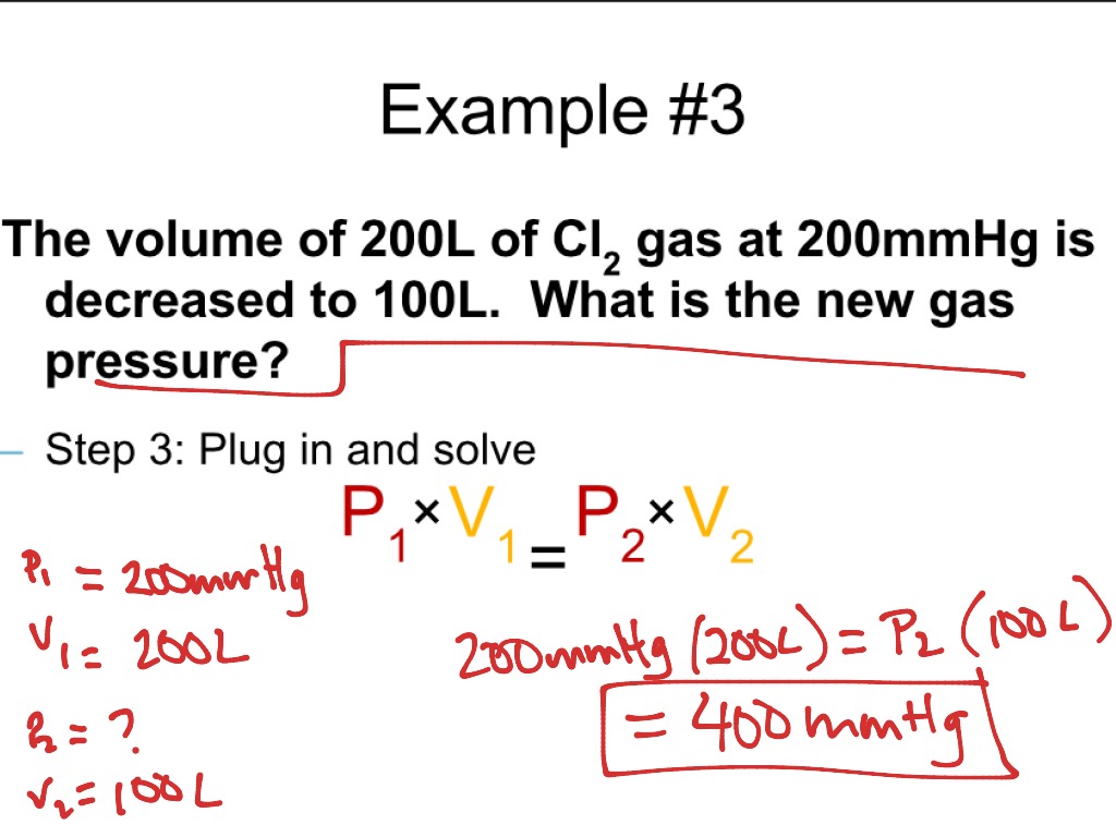 W34D4 combined gas law examples | Science, Chemistry, Gases | ShowMe