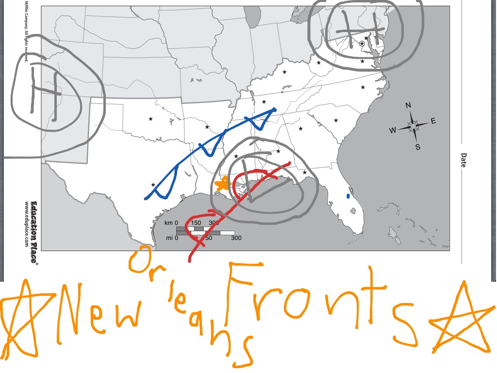 New Orleans Fronts Weather ShowMe